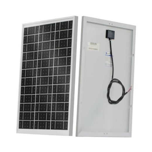 Solar Panel 18V Monocrystalline Waterproof Panel for Charging 12V Battery 25W