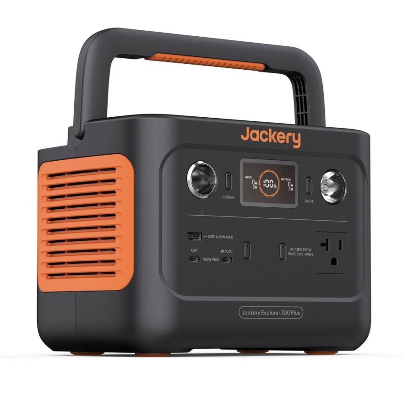 Jackery Explorer 300 Plus Portable Power Station: Rechargeable 78000mAh, 120V