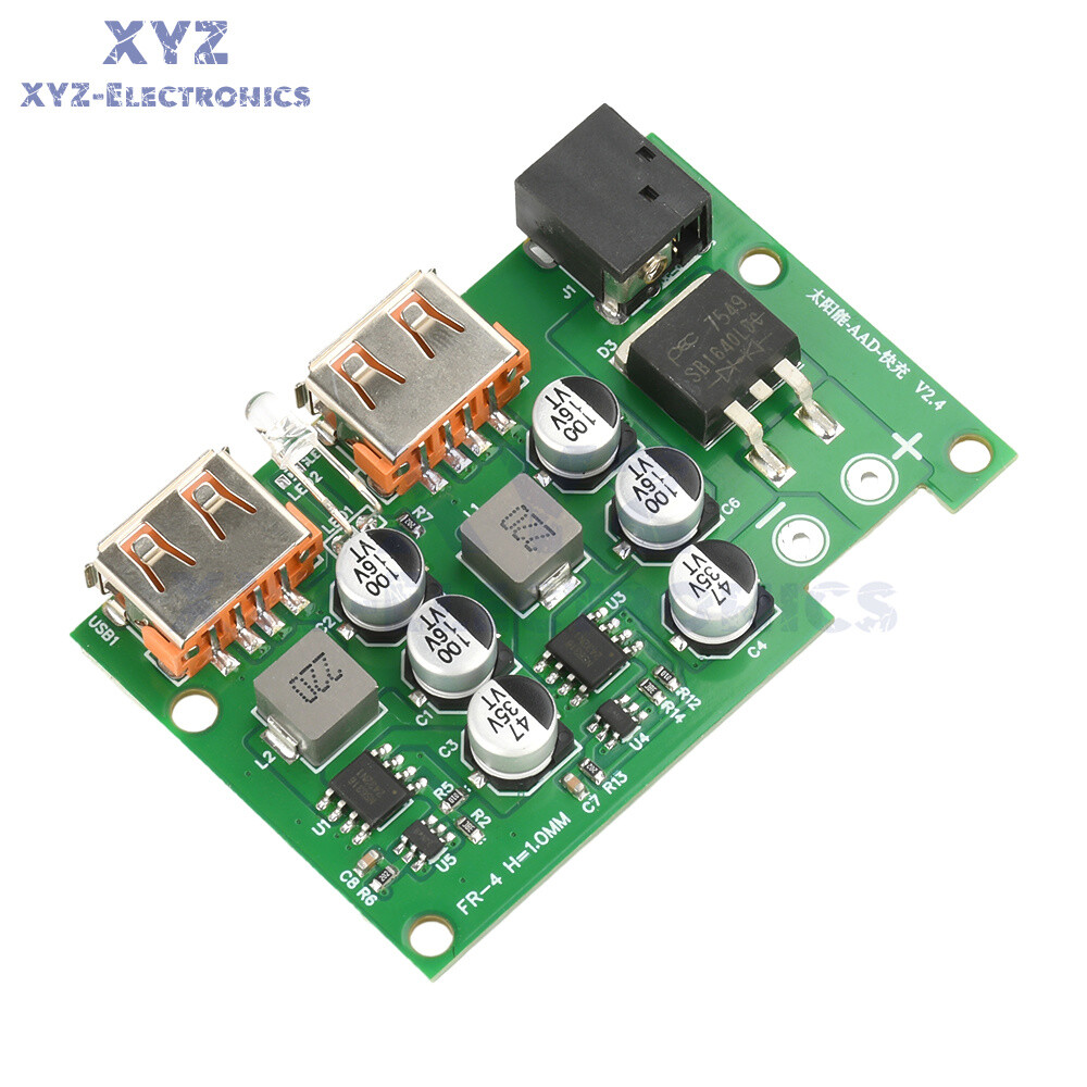 Solar Controller Solar Panel Voltage Regulator QC PD Fast Charging Solar Charger