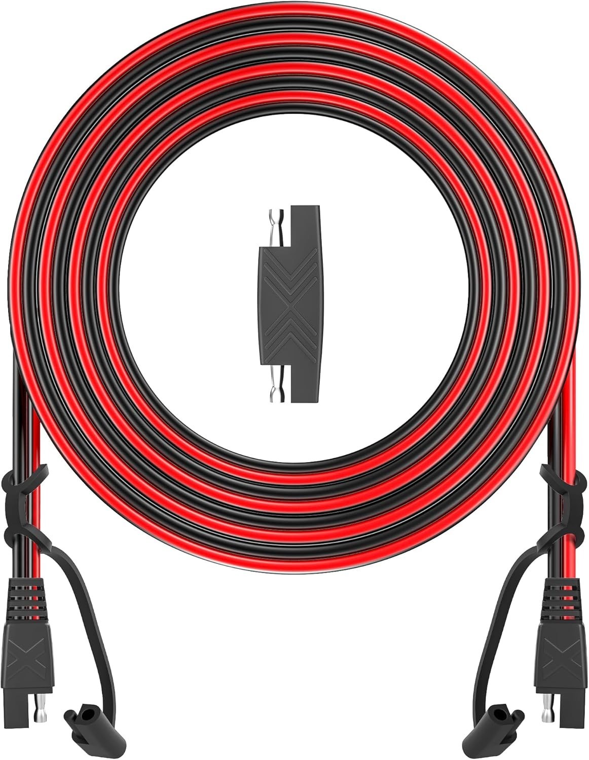 12FT 16AWG SAE to SAE Extension Cable – Durable Quick Disconnect Connector
