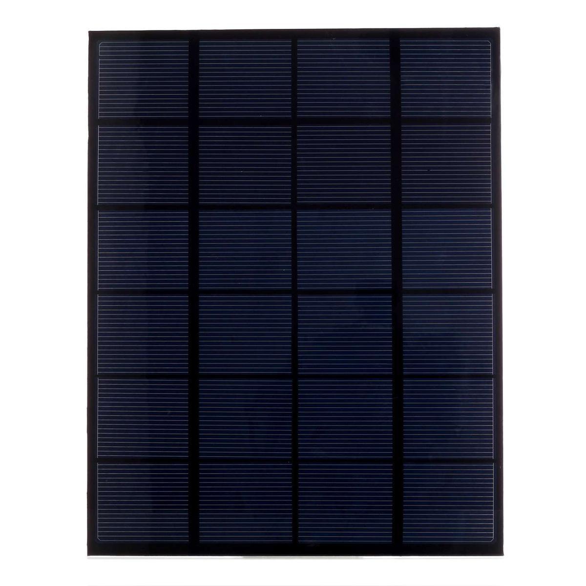 5.5W 12V 0.43A Monocrystalline Solar Panel Home Lamp Cell Powered Car Recharge