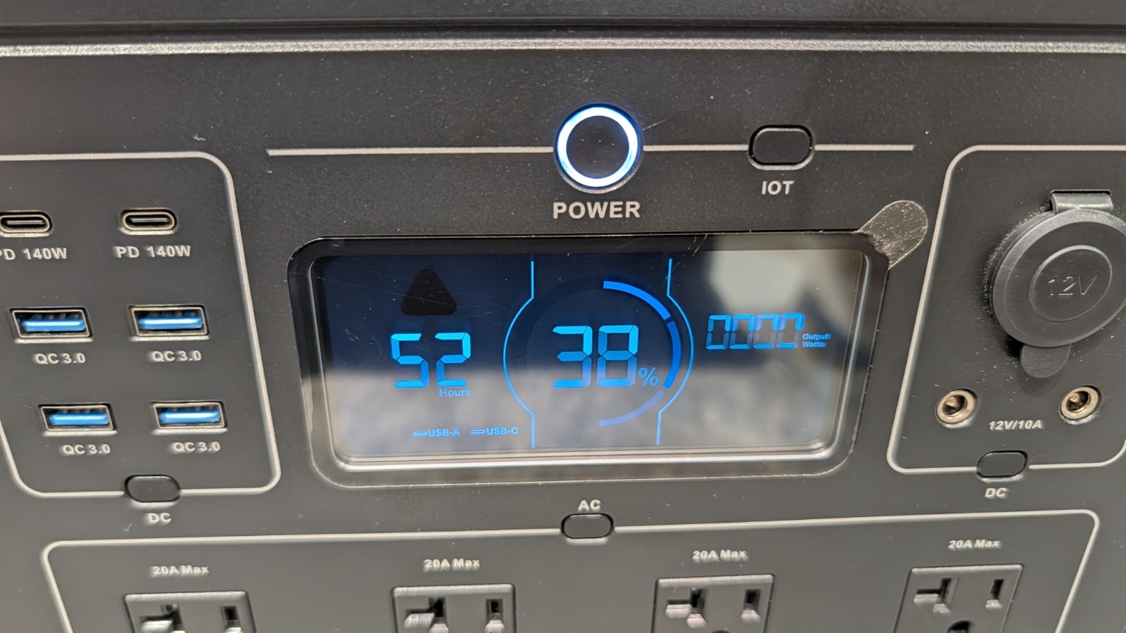 OUPES 2232Wh 2400W Exodus 2400 Lite Portable Power Station – For Parts/Repair