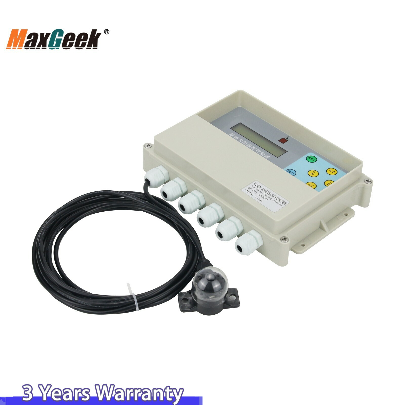 Dual Axis Solar Tracker Controller Automatic System DIY With Remote Control