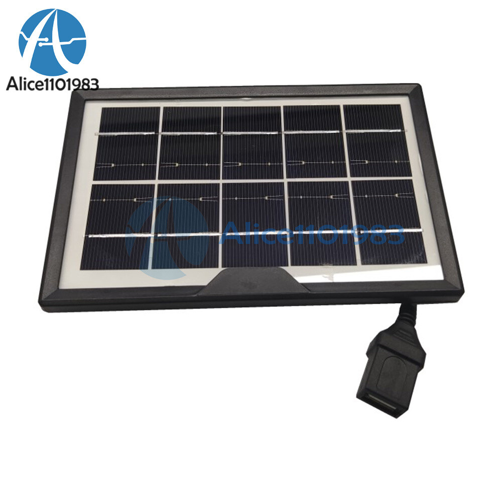 5V 1.8W 360mA Solar Power Charger Charging Panel Boards Battery Charger Kit
