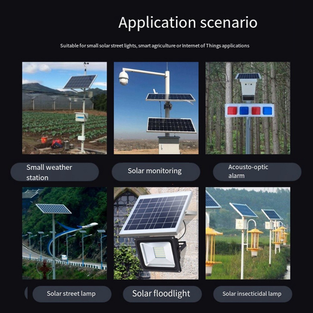 Solar Manager Module+Battery Case MPPT Supports 6V-24V Solar Panel Type-C3333