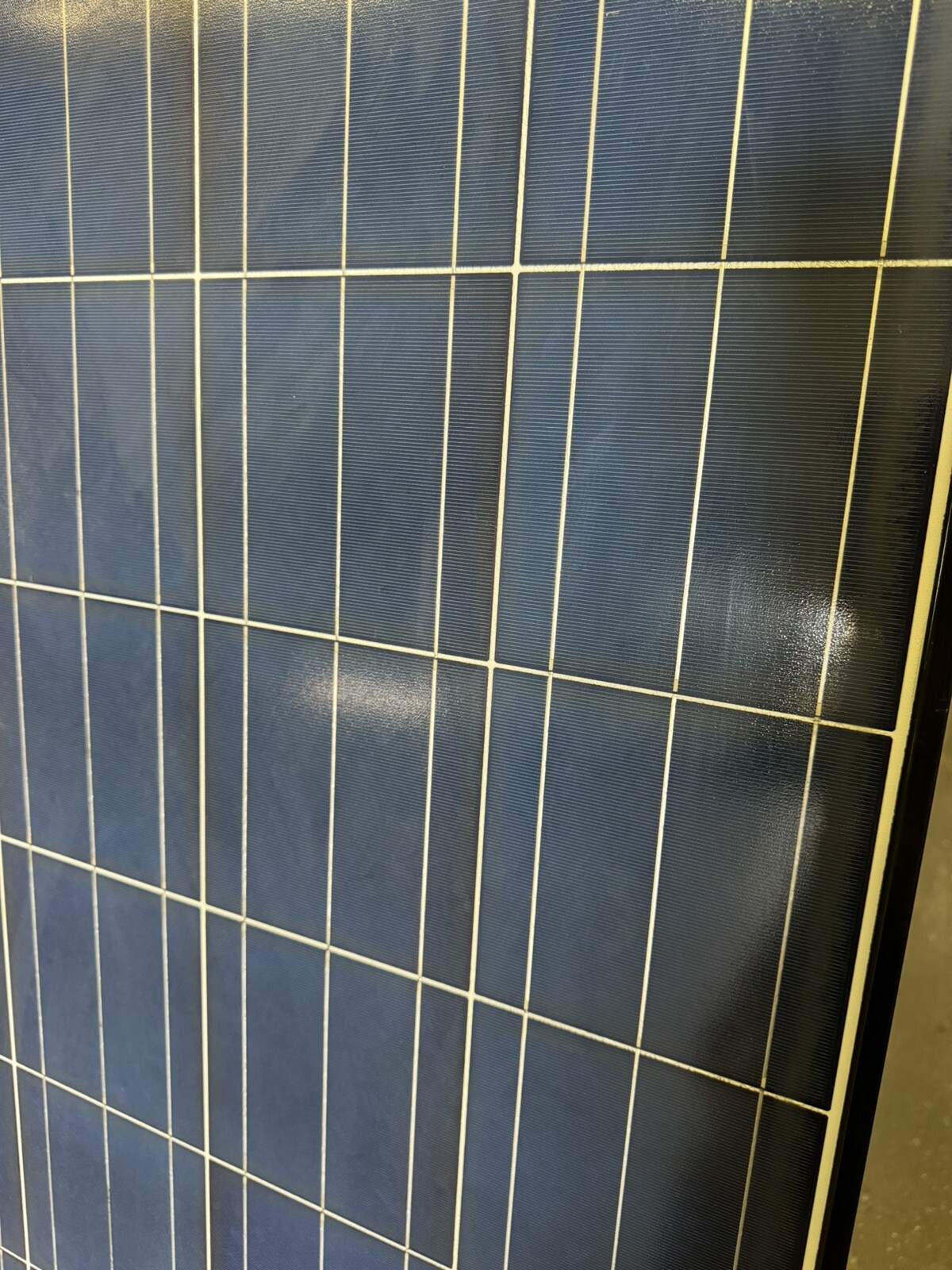 Test used solar panel 250 watt BLACK FRAME brand MIXed