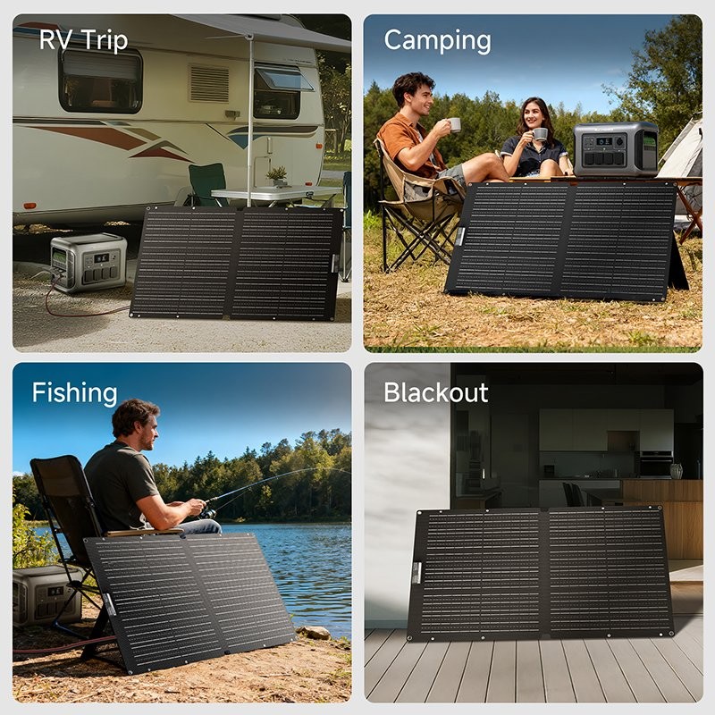 ALLPOWERS SOLAX SE100 Portable Solar Panel 100W ETFE Foldable Solar Charger IP68