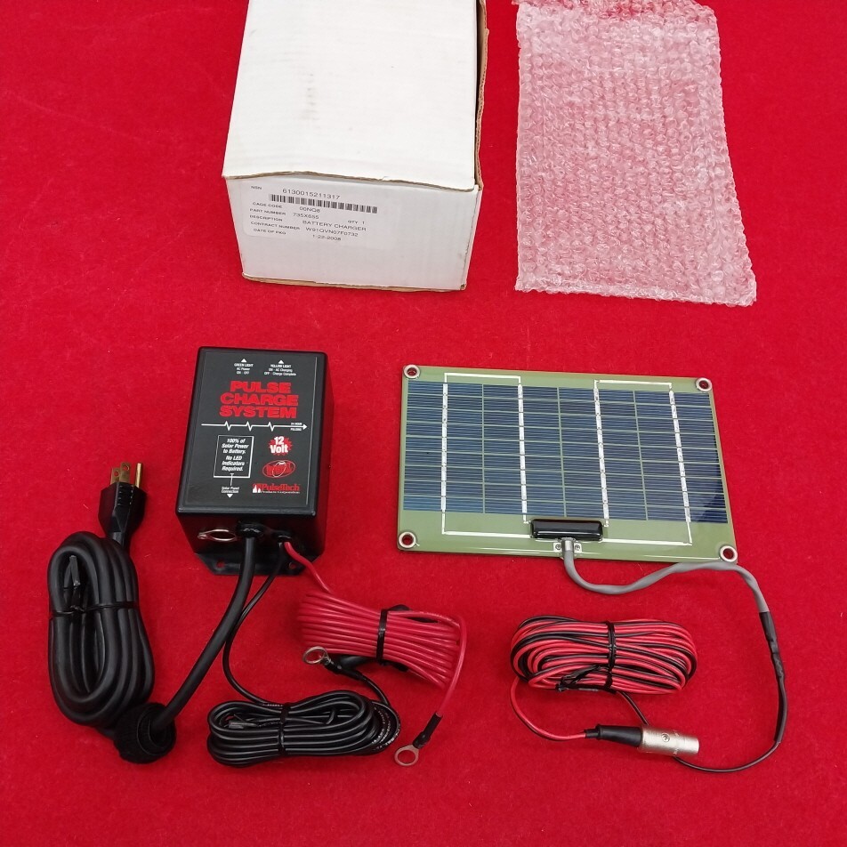 PulseTech Pulse Charge System 12Volt. 6W 100% of Solar Power to Battery