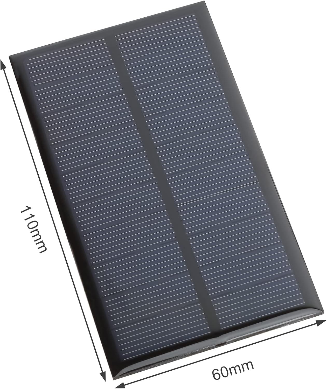 Micro Solar Panels W/ Wire 5PCS 5V 200mA Photovoltaic Solar Cells Kit 110mmx60mm