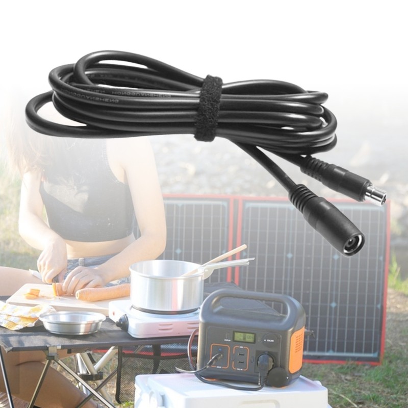 6.2m Solar Panel Charging Cable Reinforced Connector For Outdoor Power Stations