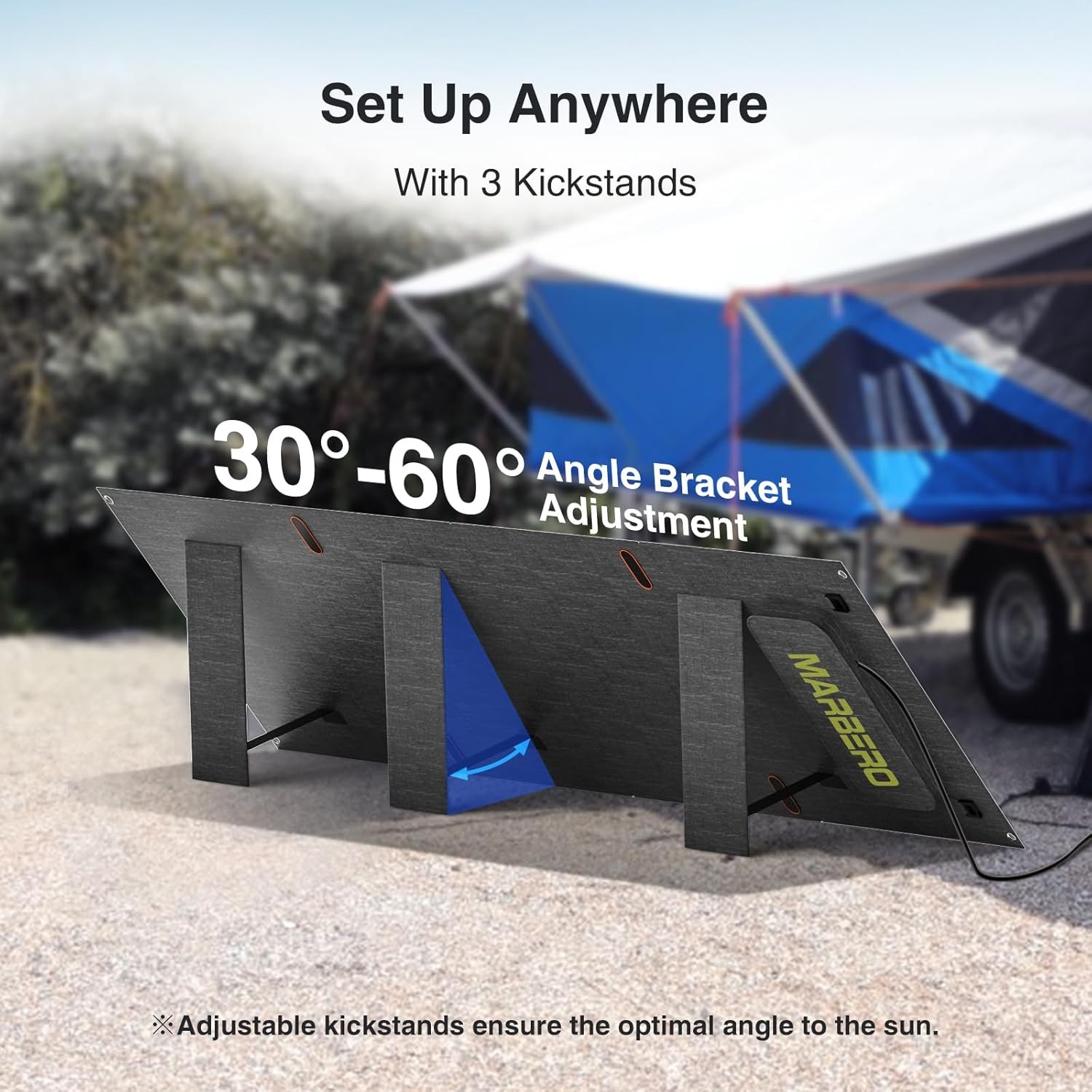 200W Portable Solar Charger Foldable MARBERO
