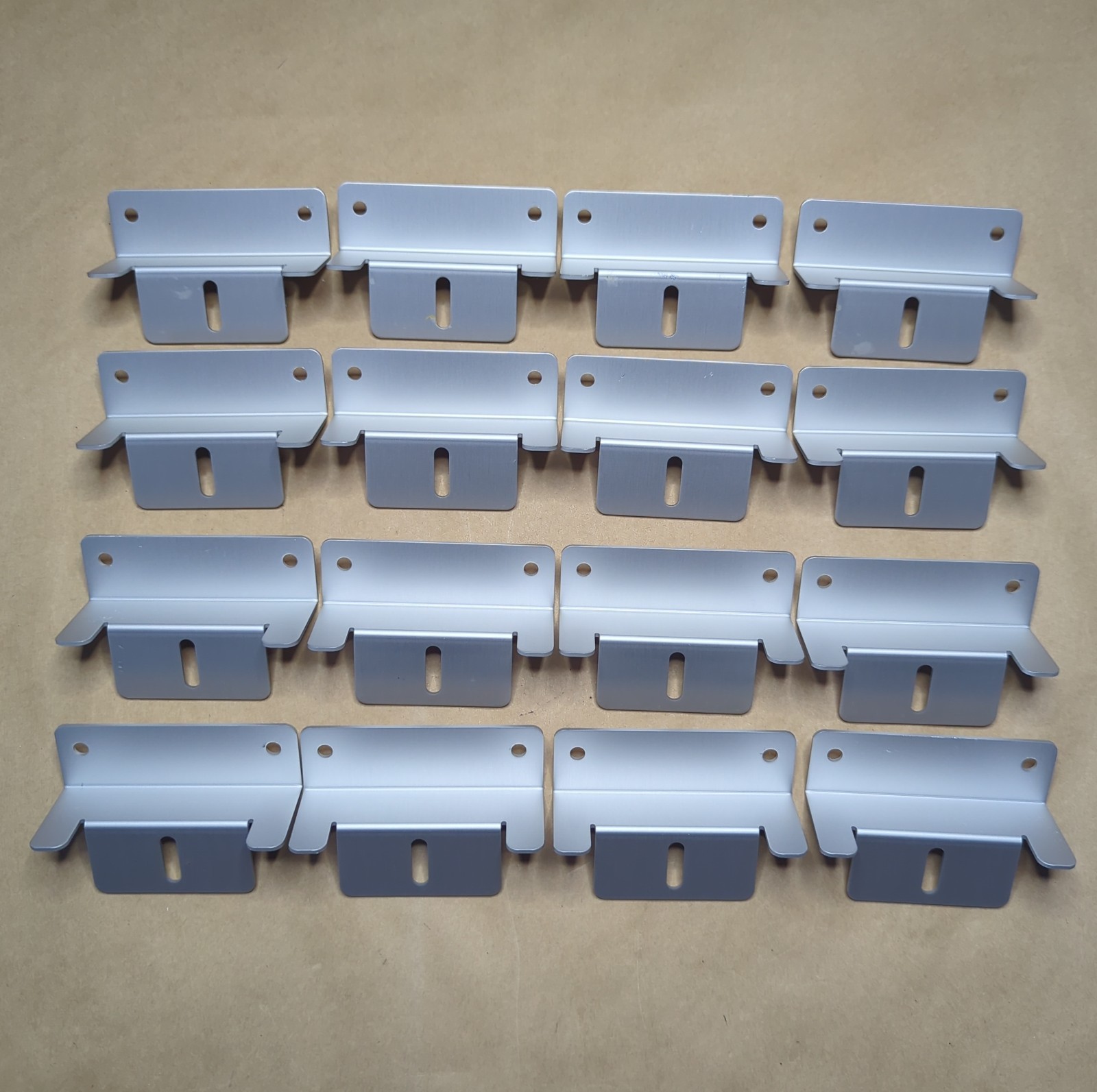16 Sets Solar Panel Z Bracket Mounting Mounts Set Solar Panel RV Boat Roof Wall