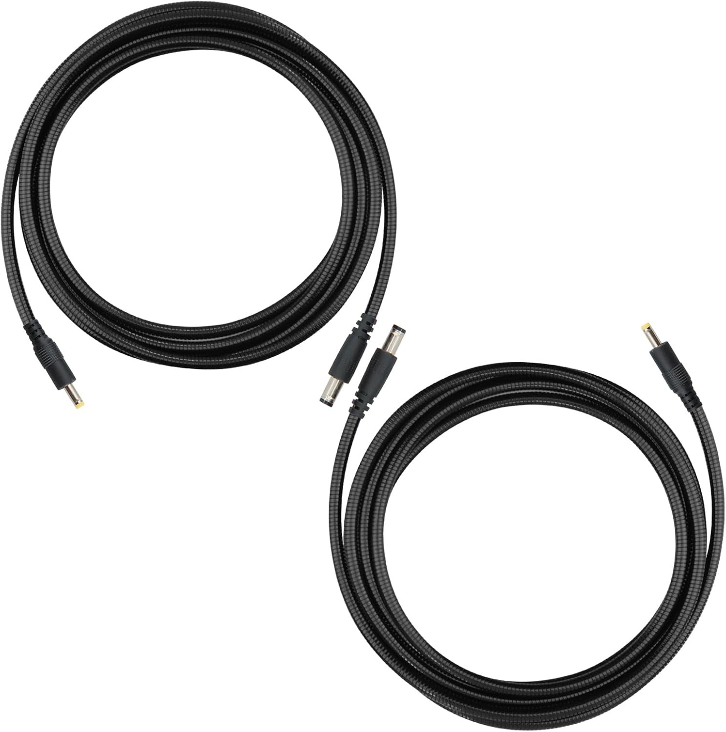 Chewproof Power Cable for Solar Panel Connector, 5.5X2.1 to 4.0X1.7 Male DC Plug