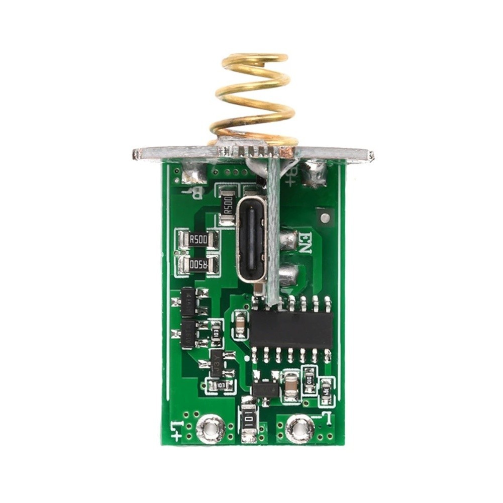 Compact 31×19.6mm LED Driver PCB for 3-4.2V Flashlights with Switch