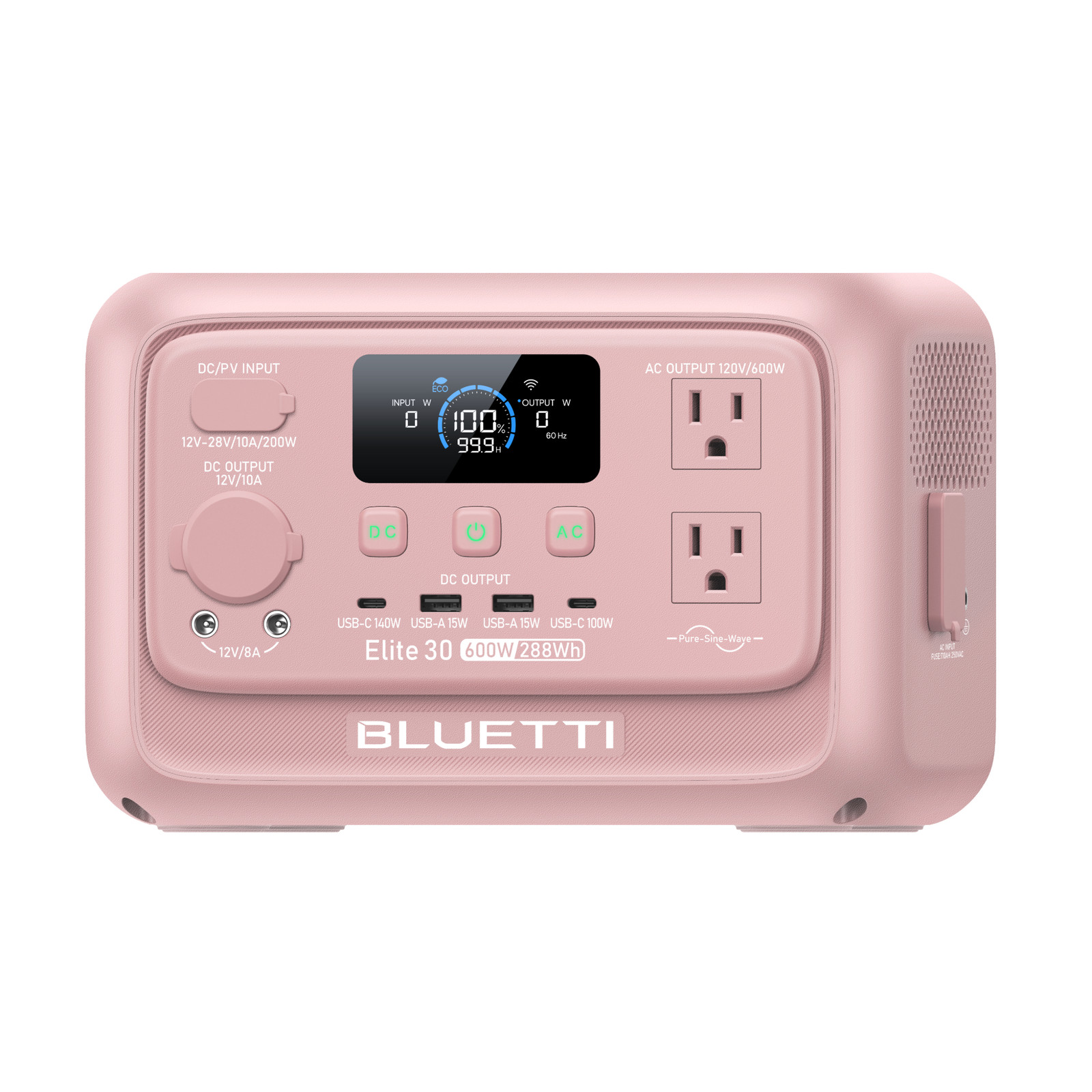 BLUETTI Elite 30 V2+100W Solar Panel 288Wh Portable Power Station LFP for Trip