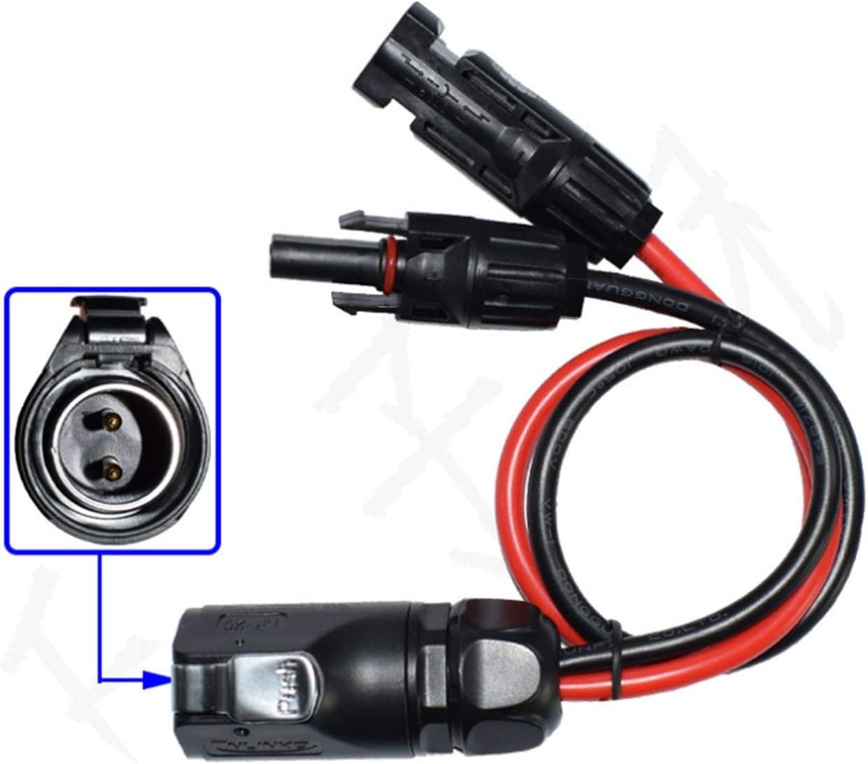 10AWG 2 Pin Power Industrial Circular Connector，for Furrion,Solar Panel Suitc…