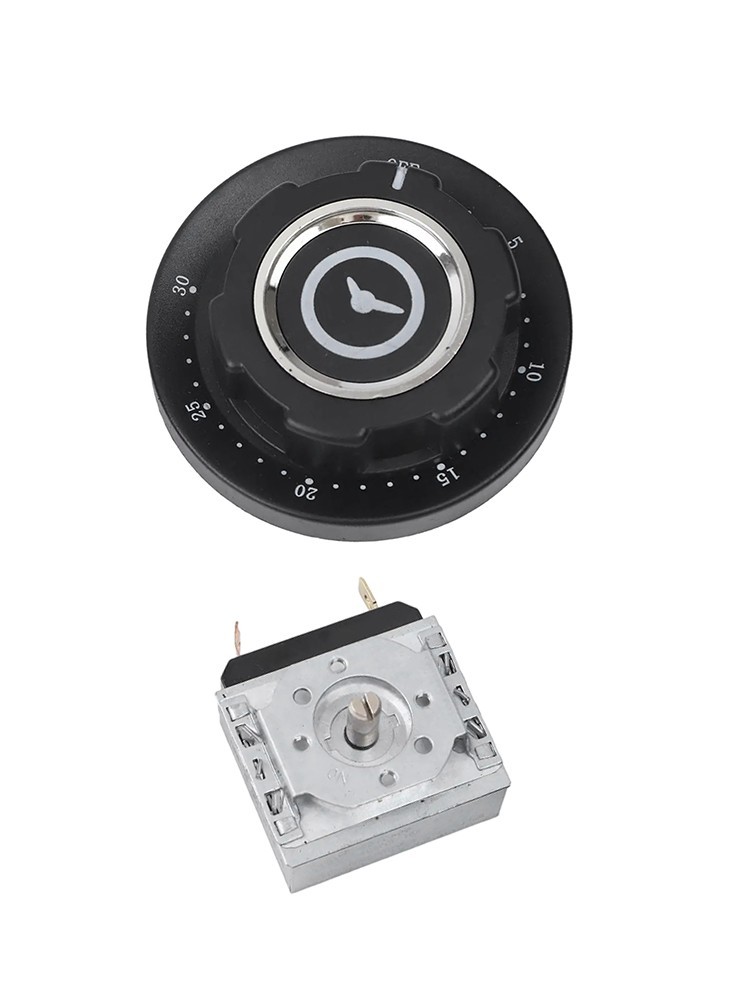 Clear Bell Mechanical Timer Switch for Convenient Cooking Notifications