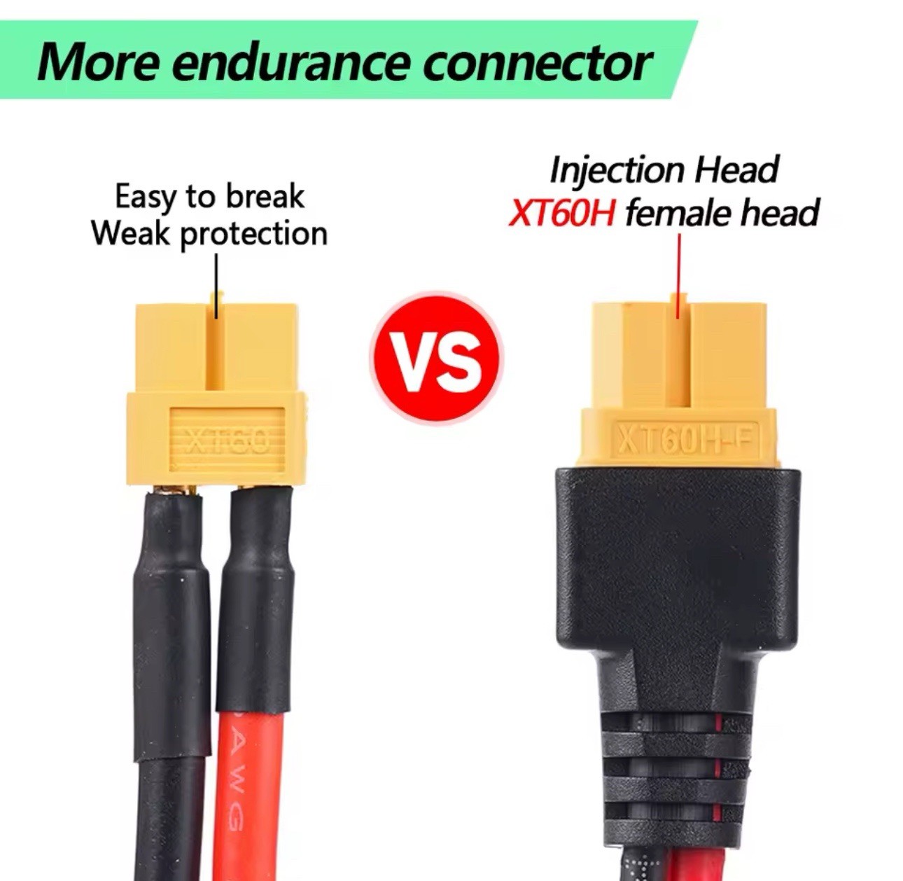 10 ft XT60 Female to Solar Connector Extension Cable Wire for Solar Generator