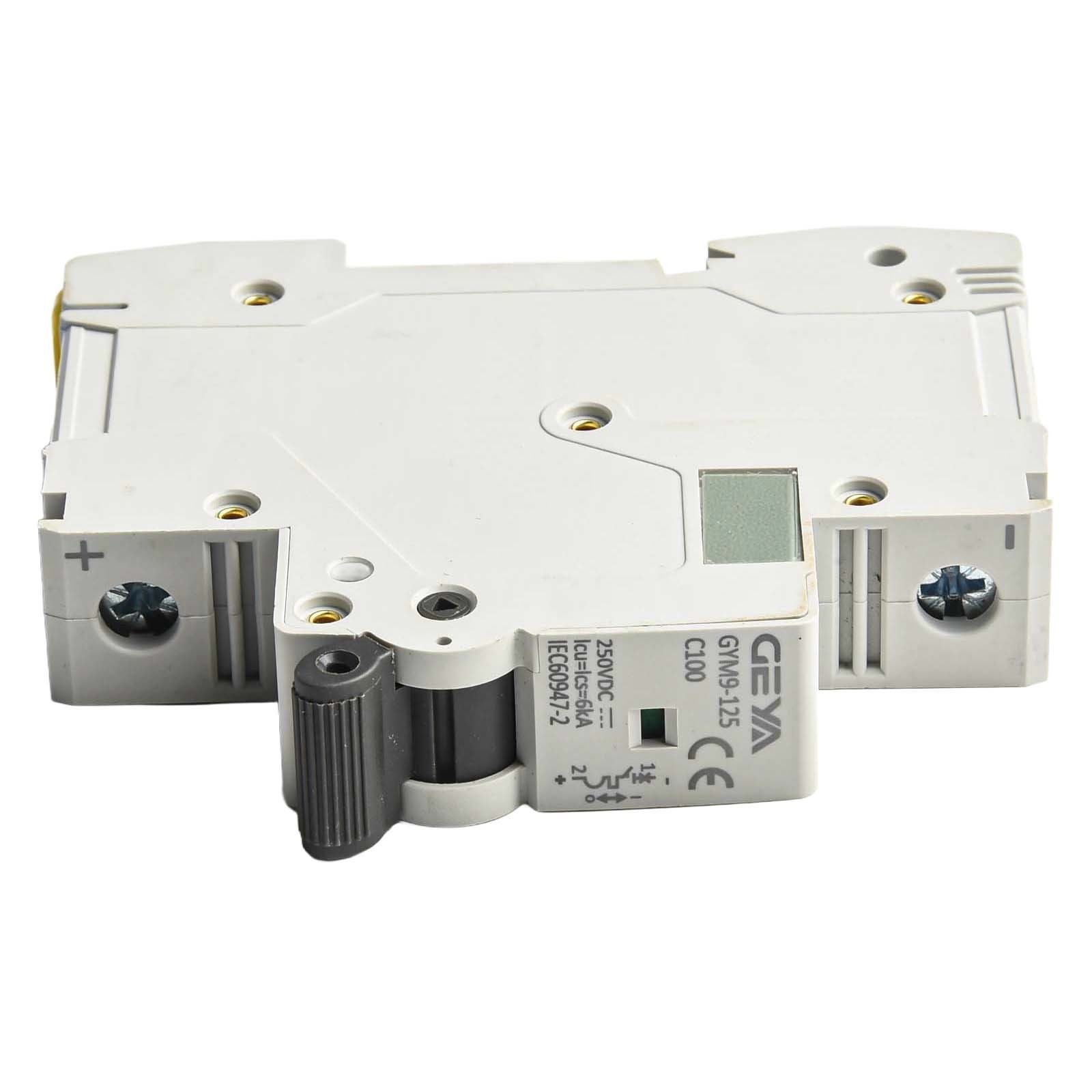 Flame Retardant ABS 1P DC Circuit Breaker with Short Circuit Protection