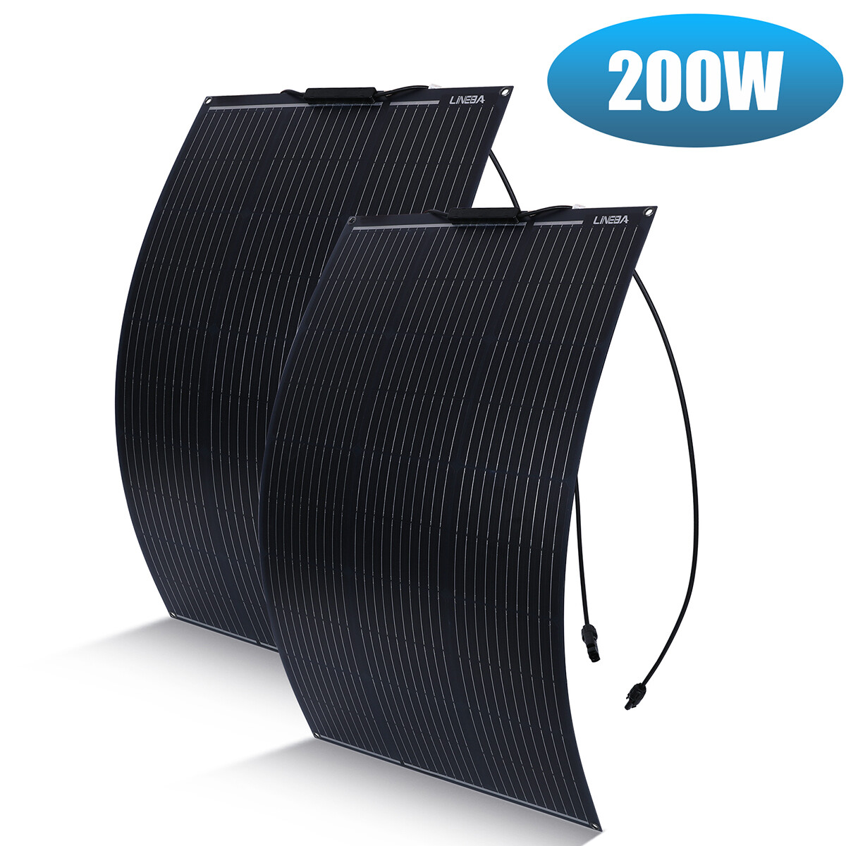 200W 400W 800W Watt Flexible Mono Solar Panel 18V Portable RV Home Boat Camping