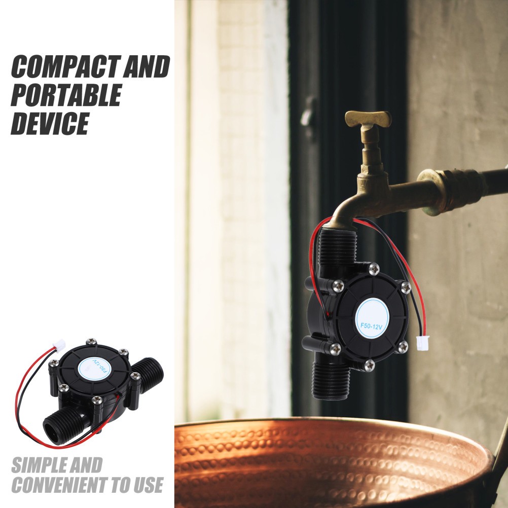 12V Portable Micro Water Turbine Generator for Outdoor Camping and Hiking