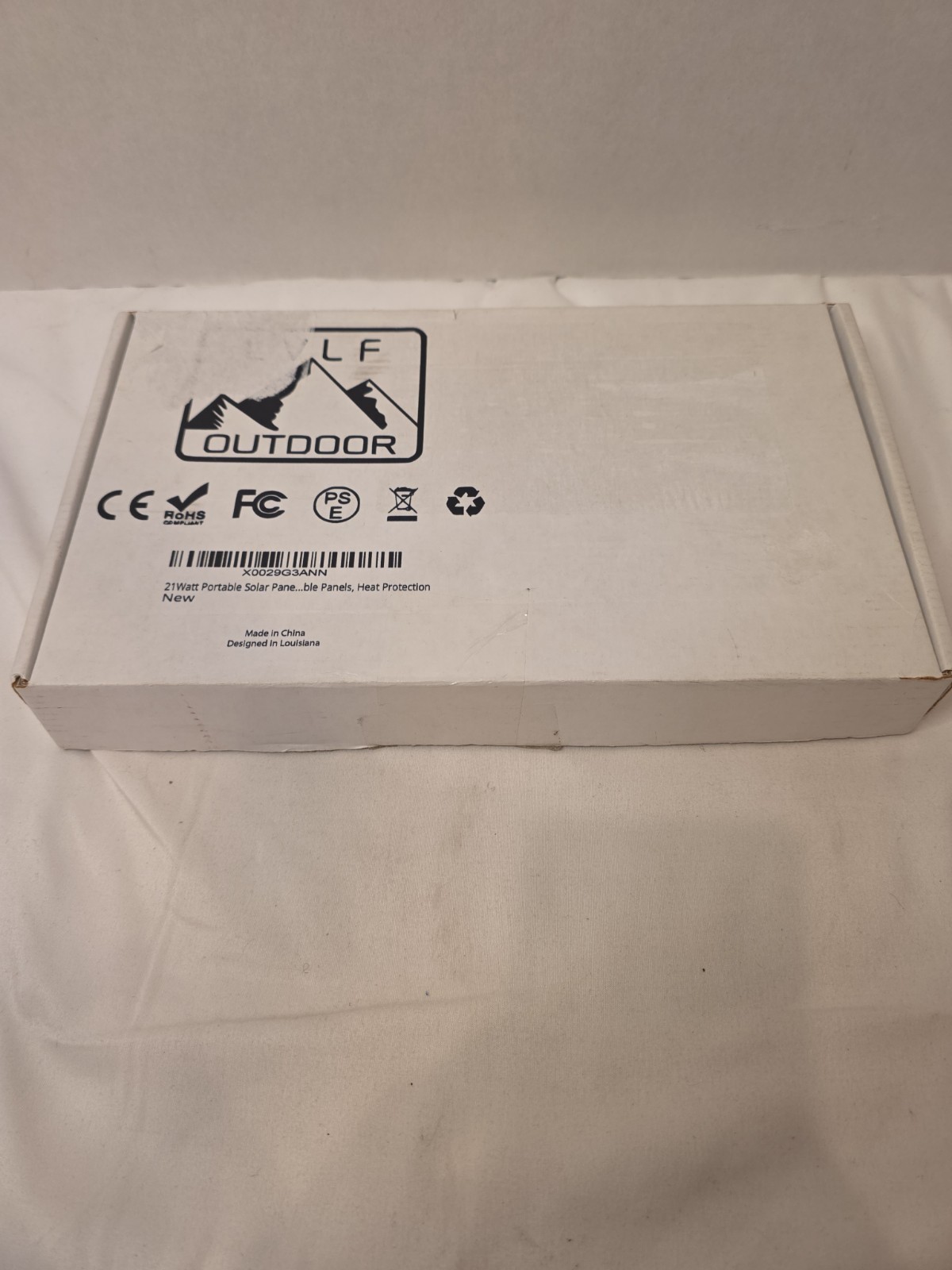 21-Watt Foldable Solar Panel Brand New Excellent