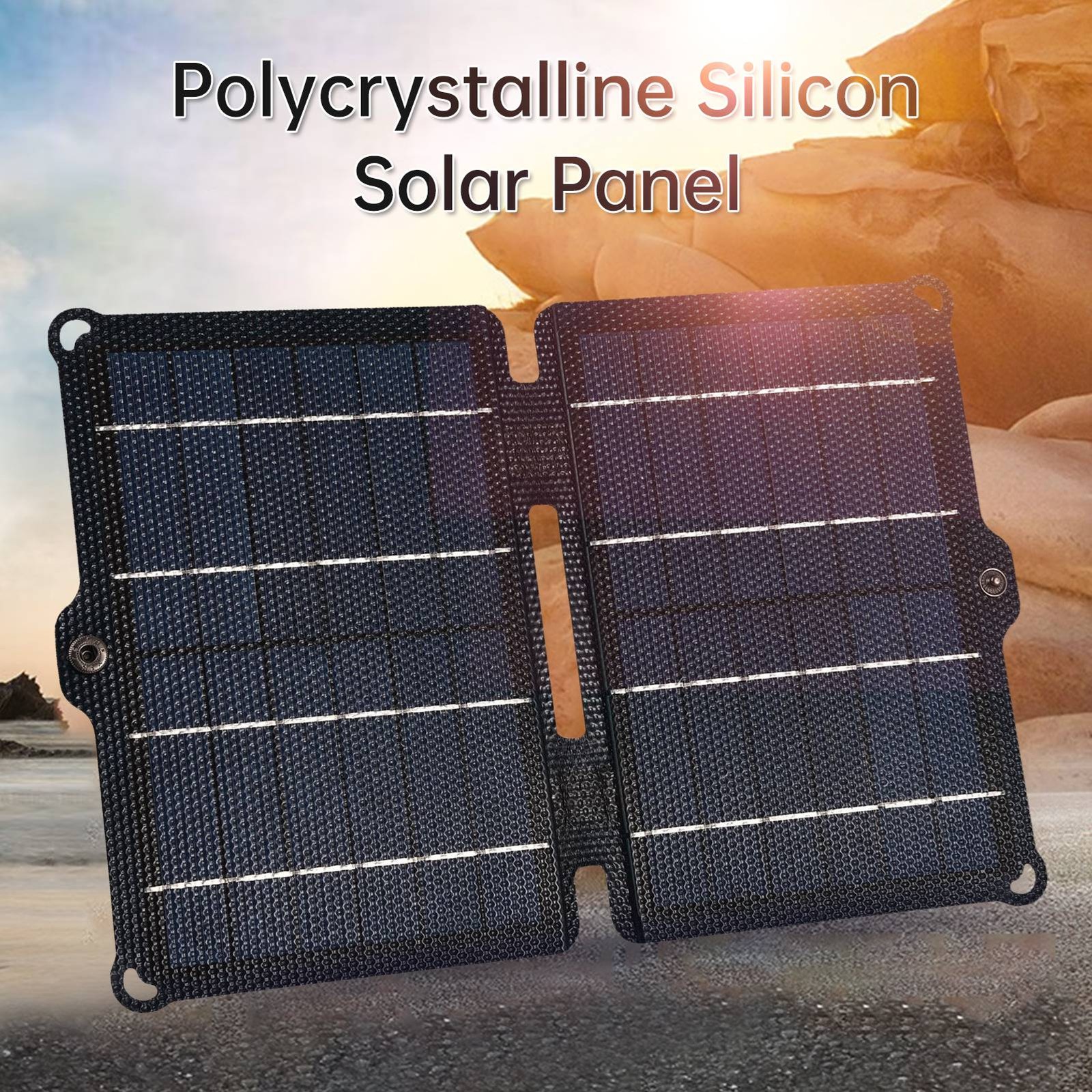 8W 5V Foldable Solar Panel Mini Solar Power Polycrystalline Silicone Solar ZNRQ