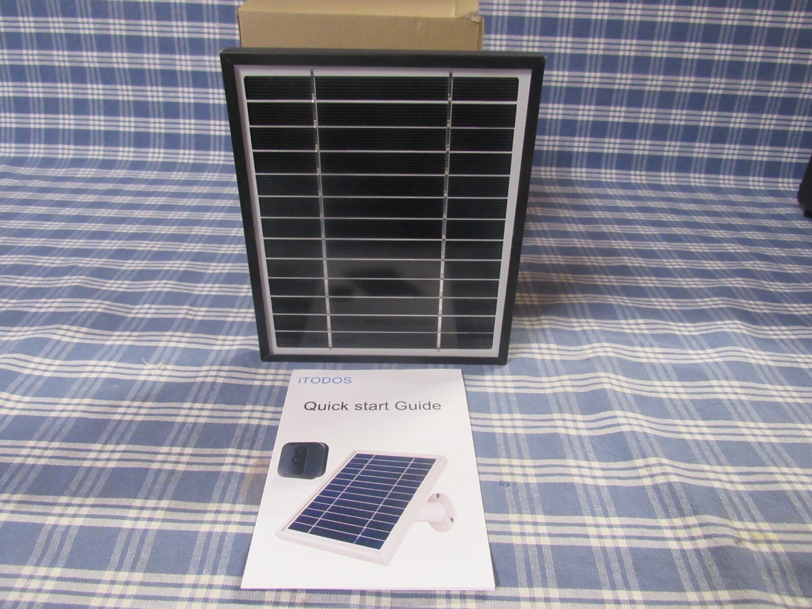 iTODOS Solar Panel for Blink XT & Blink XT2 (New Open Box) FAST FREE SHIPPING.