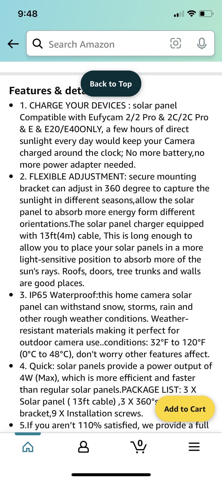 Shyueda 4W Solar Panel (3 Count)!!