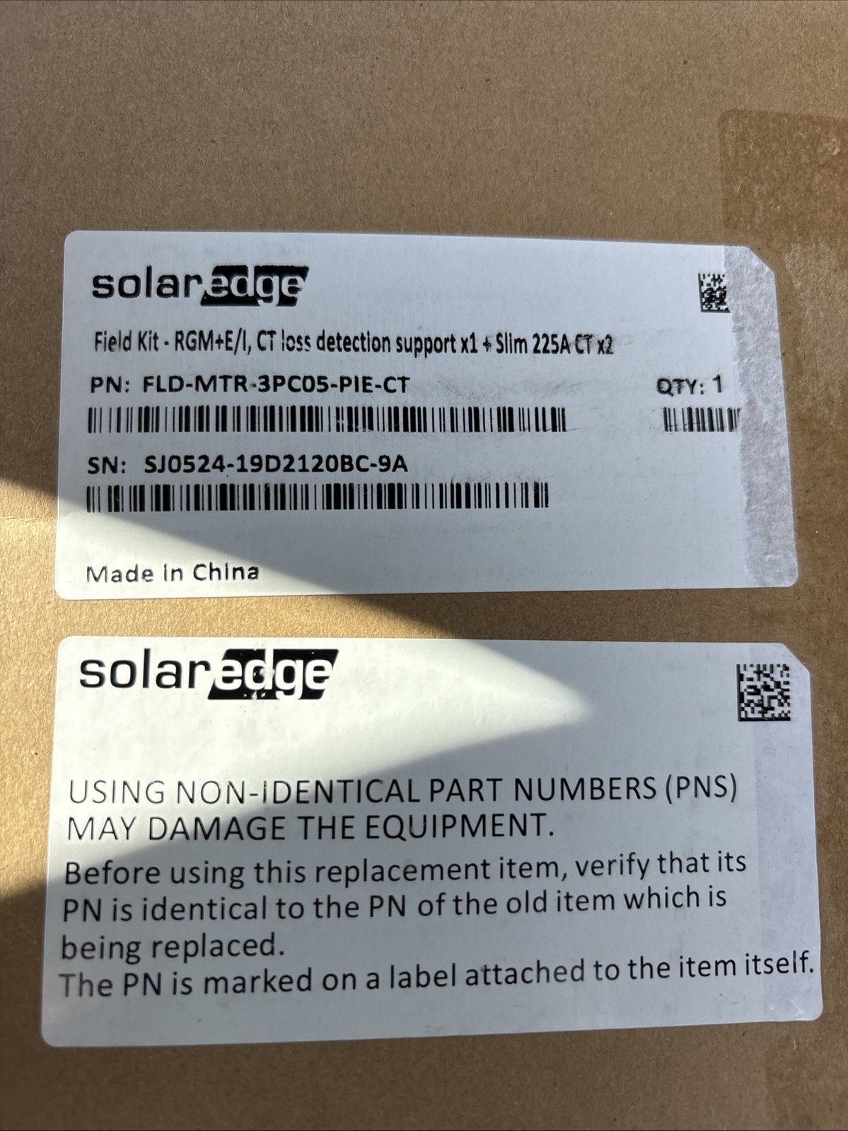 SolarEdge Energy Meter Kit + 225A MPPT Solar Charge