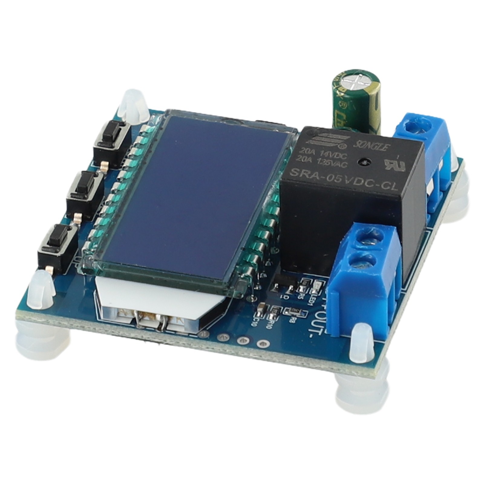 Solar Charge Controller for Batteries Adjustable Parameters LCD Screen