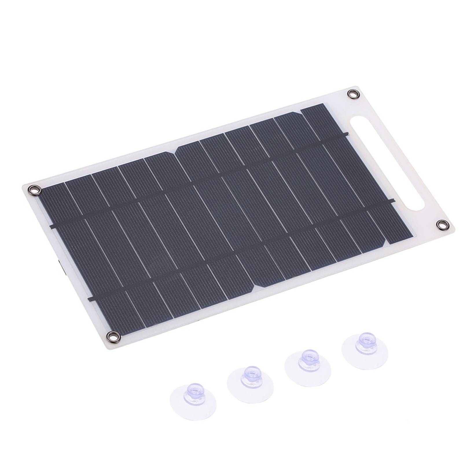 7.8W Portable Ultra Thin Monocrystalline Silicon Solar Panel Charger USB NFFC