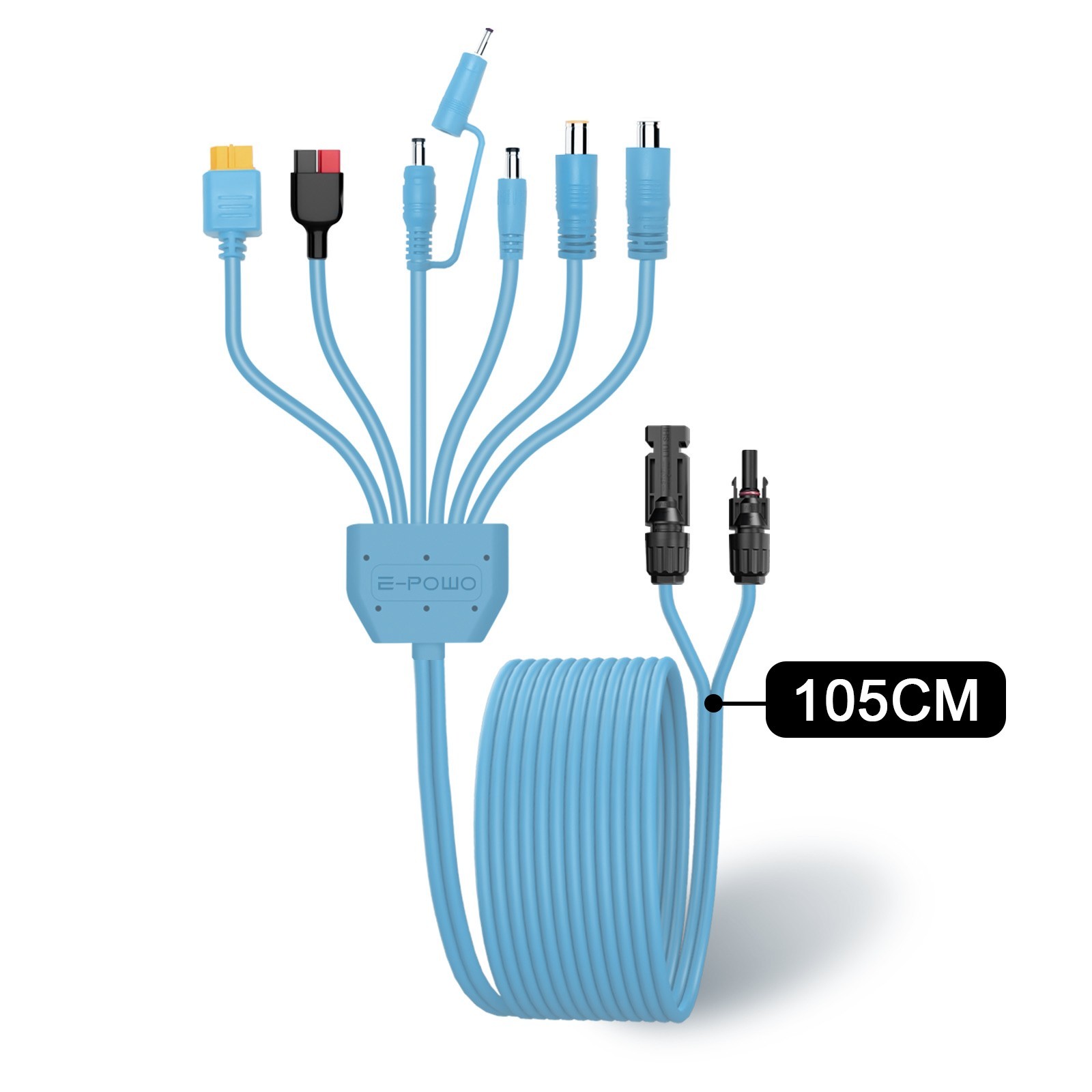 E-POWO Universal Solar Panel Adapter Cable for Jackery EcoFlow Power Station