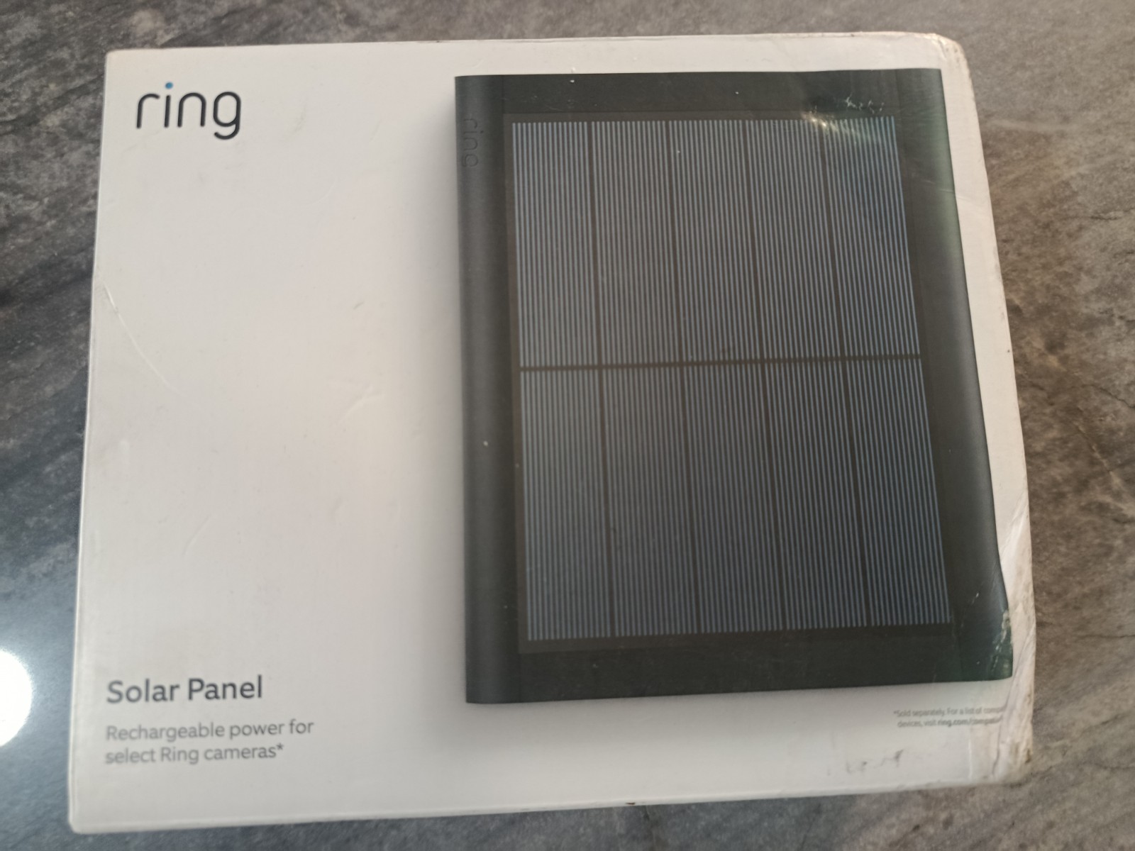 Ring 4W 2nd Generation Solar Panel for Select Ring Security Cameras – Black