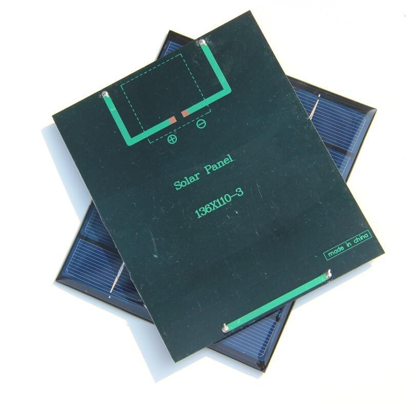 1Pcs 6V 400mA Poly Mini Solar Cell Panel Module DIY for Phone Toys Charger
