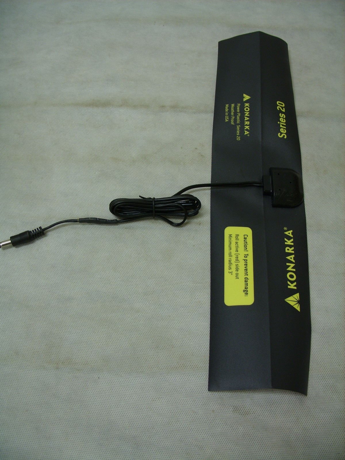 KONARKA – Power Plastic Series 20 WeatherProof Solar Panel 15’x3′ Power Strip