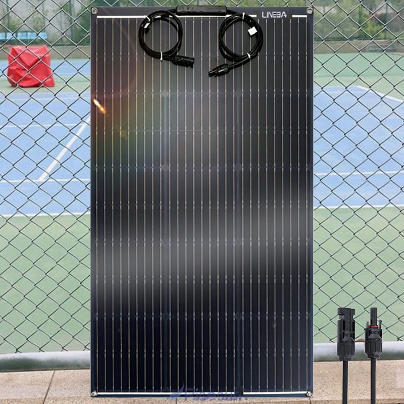200W 400W Watt Mono Solar Panel Kit 12V Battery Charger RV Home Off-Grid Boat US