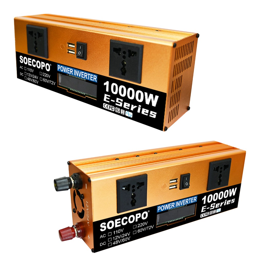 10000W Power Inverter Solar Generator w/ 200W Solar Panel Home Complete US STOCK