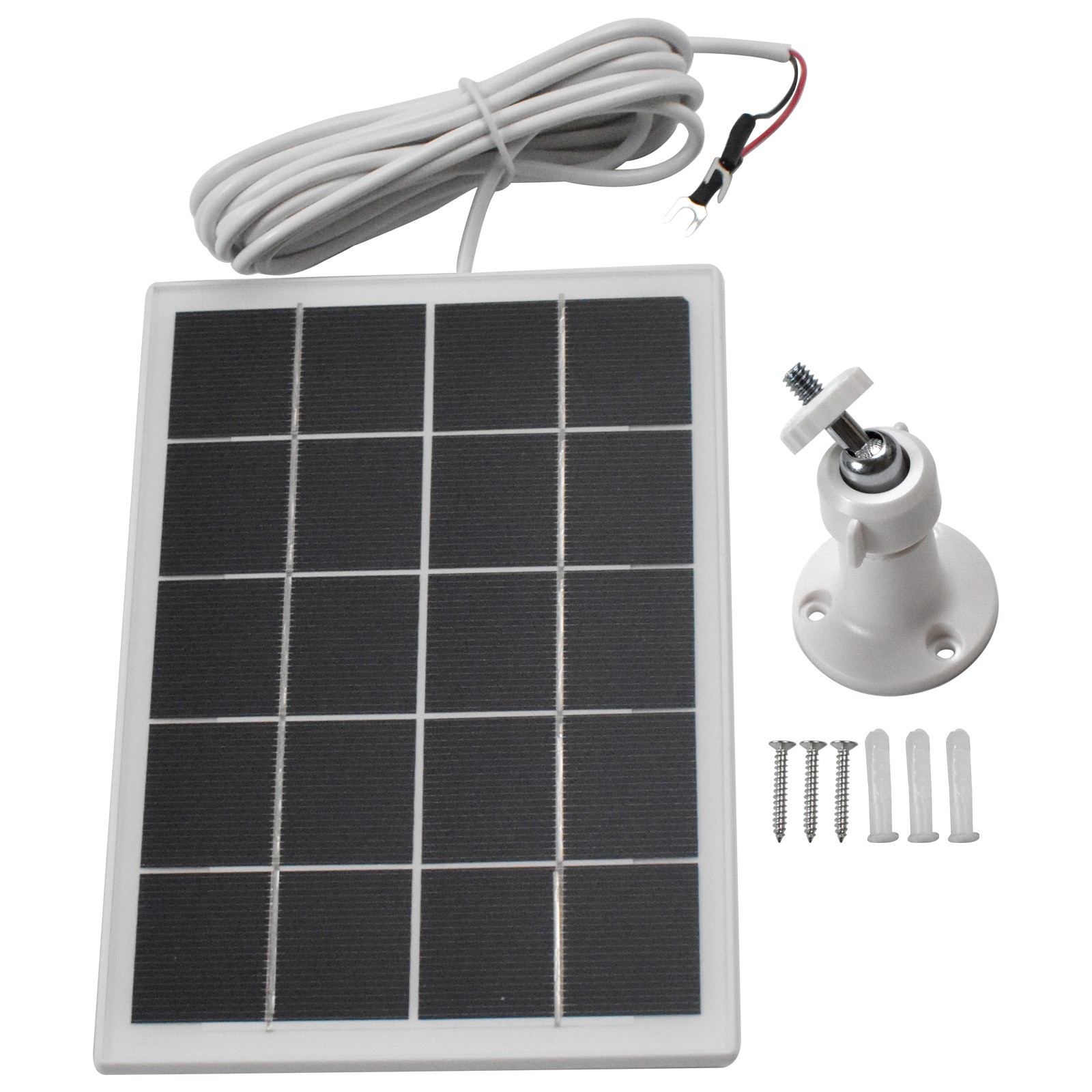 Solar Panel for Ring Doorbell, 3W Solar Panel Charger