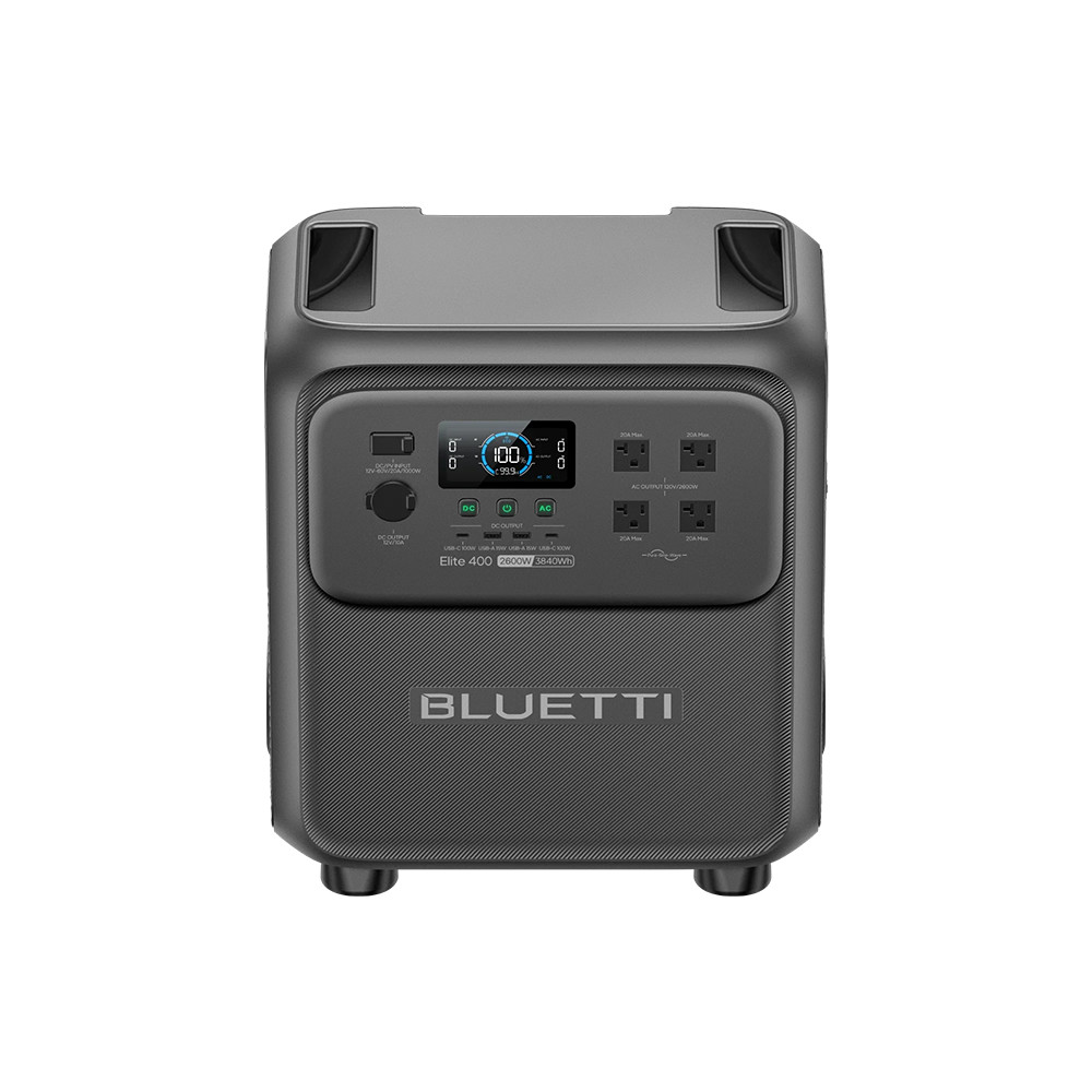 BLUETTI Elite 400 3840Wh 2600W Portable Power Station for Outdoor Camping Renew