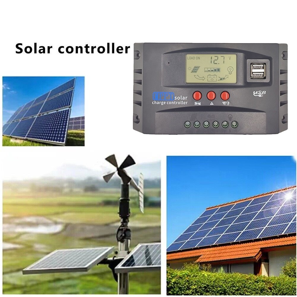 Advanced Monitoring For MPPT 30100A Solar Charge Controller for Batteries