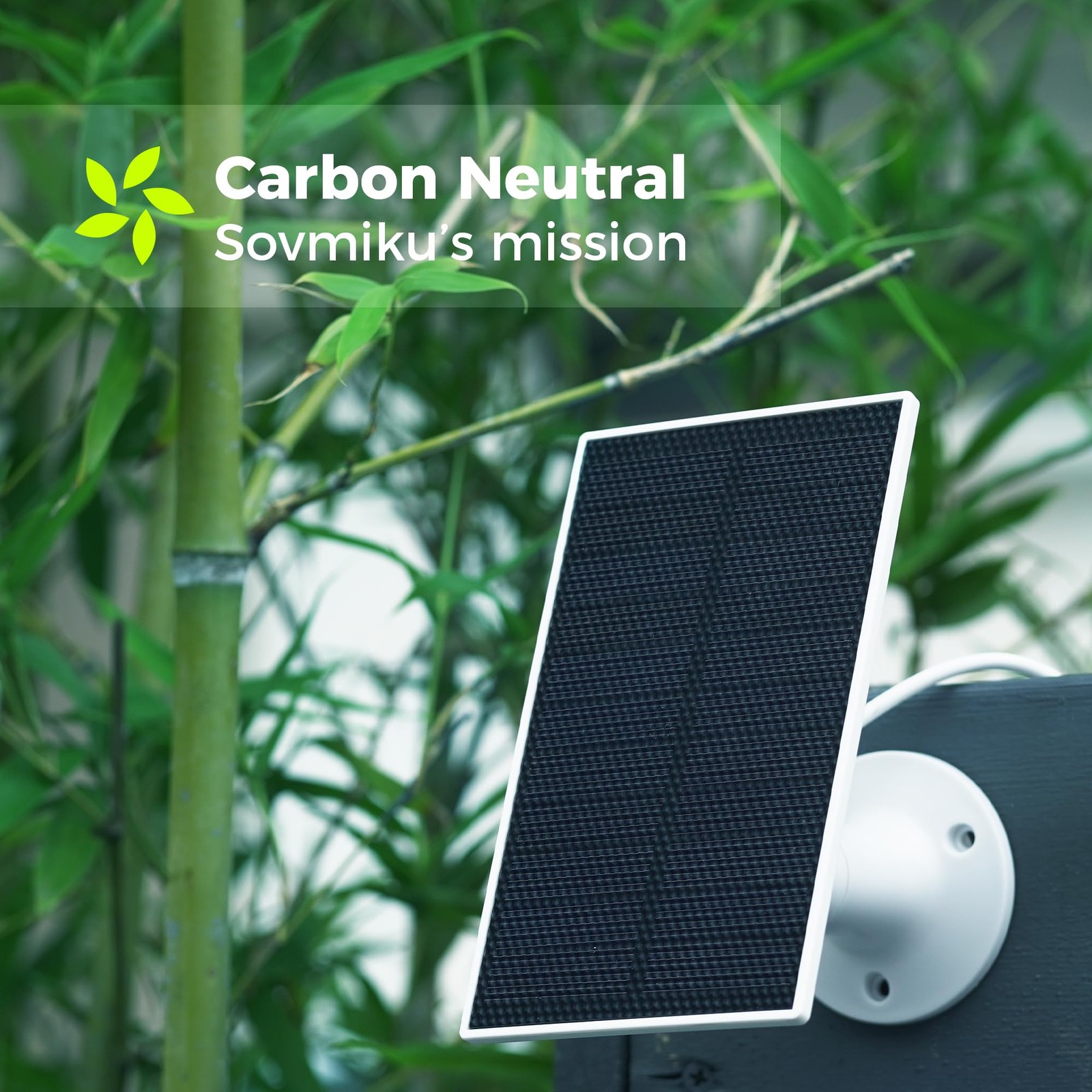 Vicohome 5V Solar Panels for Security Cameras for Bird Feeder 23% Energy Conv…