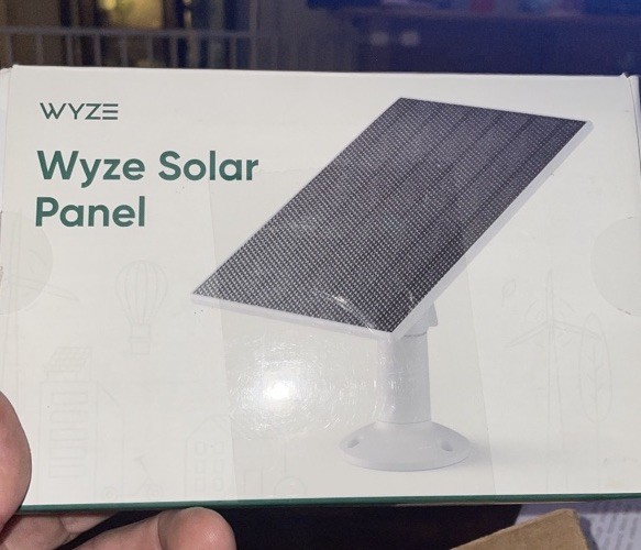 Wyze Solar Panel WSP2W Outdoor Camera Charging Panel 2.5W 5V USB New Sealed