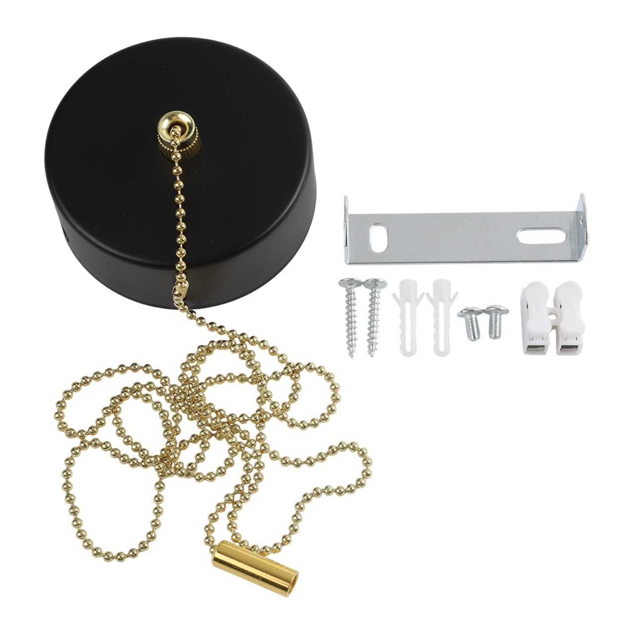 Ergonomic Pull Cord Light Switch with Smooth Operation and 100cm Chain