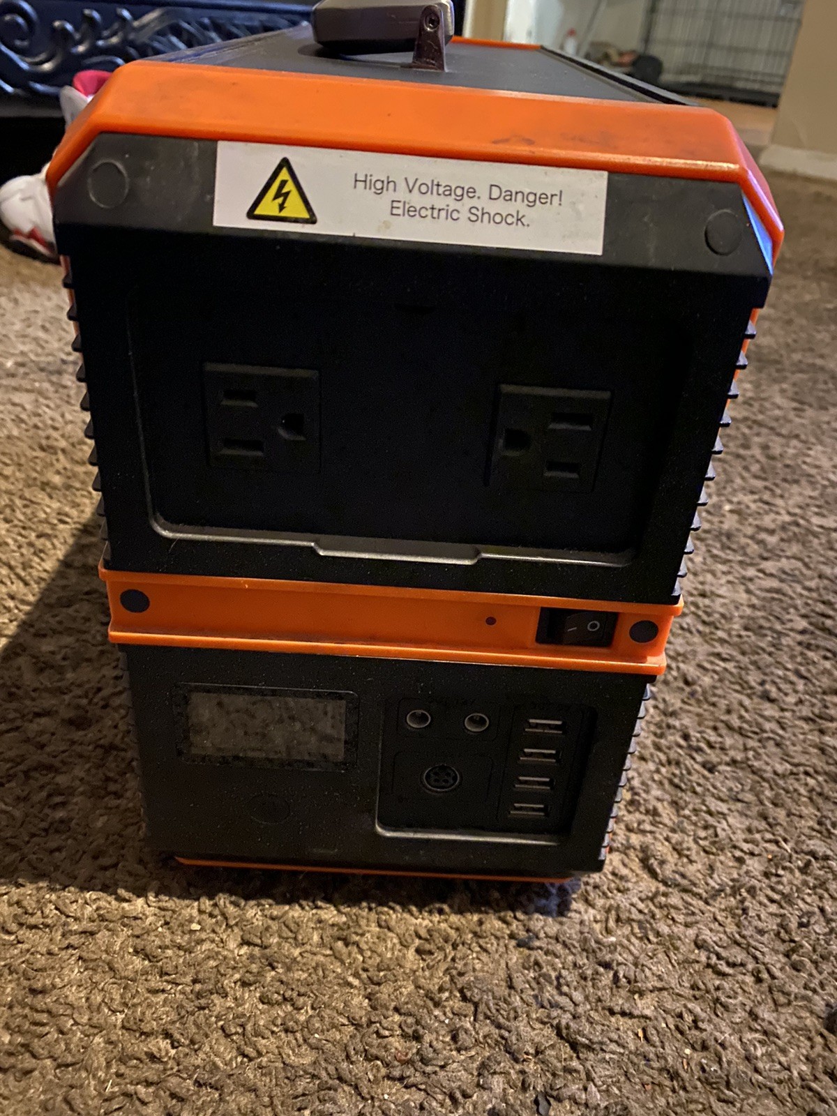 SUNGZU SKA1000 1000W 110V/220V Portable Outdoor Emergency AC/DC Lithium Battery