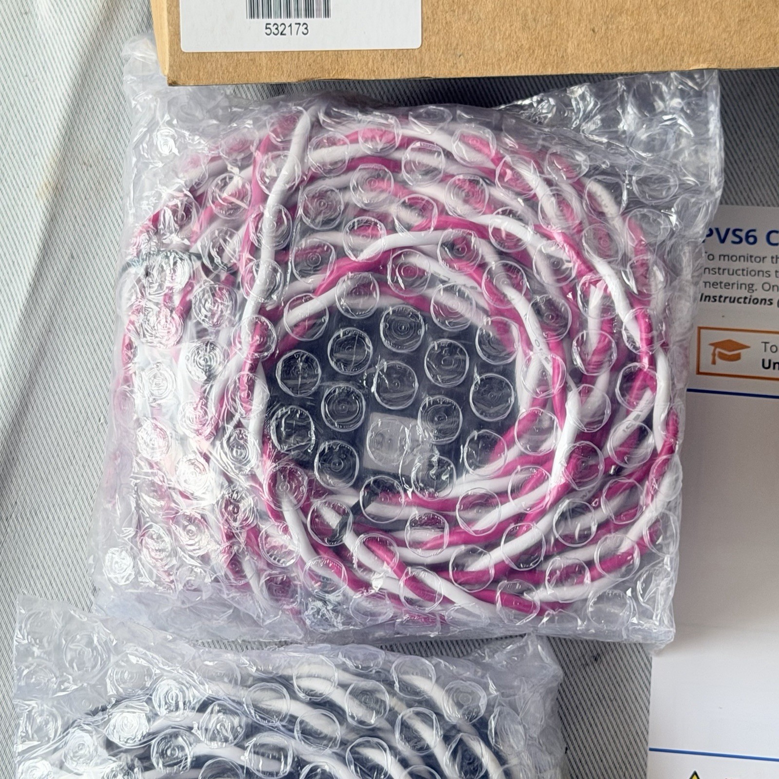 SunPower PVS6 Consumption Meter CT Kit 532173 UL Listed