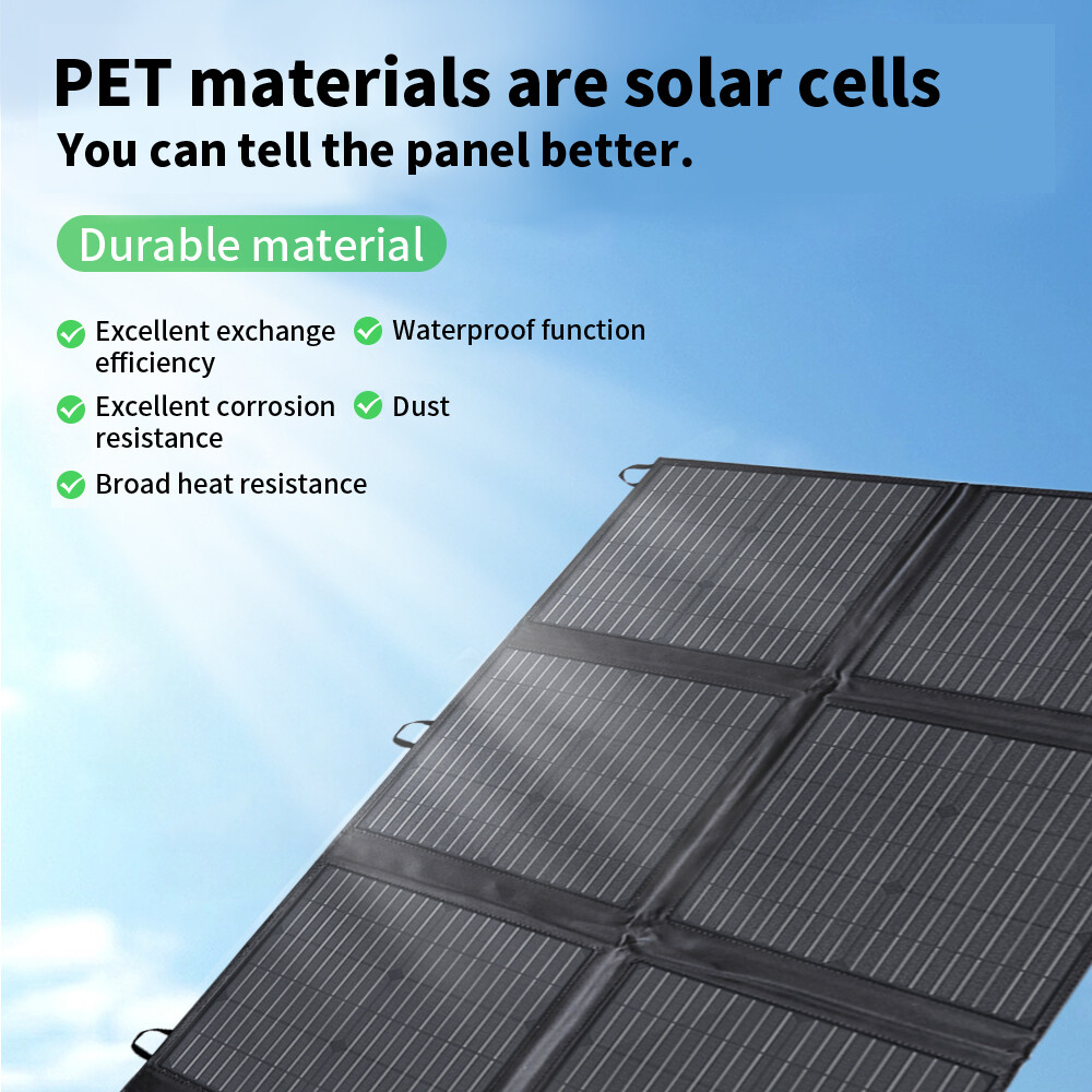 120W 200W 300W Solar Panel Monocrystalline Flexible Off Grid for Powerstation