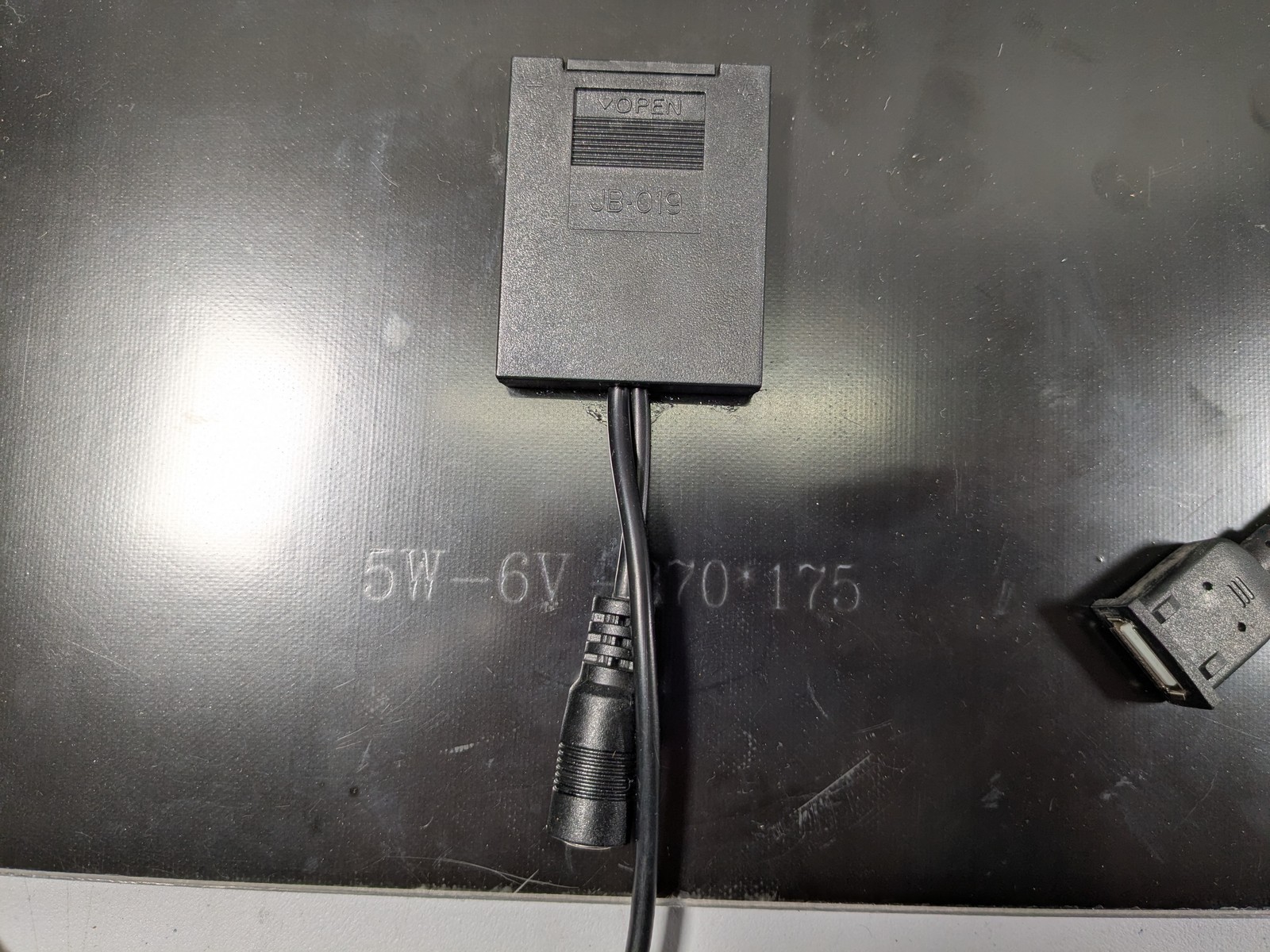 Lot (2) 5W 6V Small Solar Panels USB Charger Power Bank Charging Plates