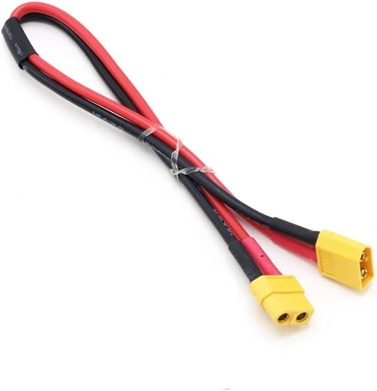 50CM XT60 Extension Cable with 12AWG Silicone Wire for RC Battery Charging