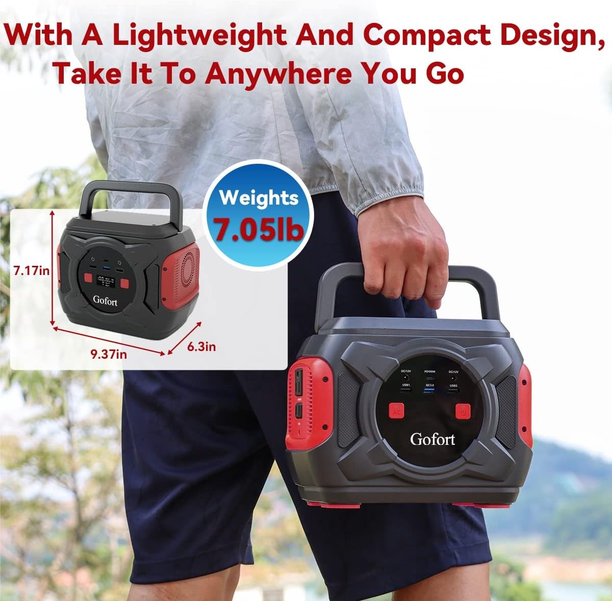 Flashfish A301 Portable Power Station 320W 292Wh Solar Generators Refurbished